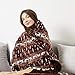 Tefici Electric Blanket Heated Throw with Fast Heating Technology,3 Heating Levels & 4 Hours Auto Off,Home Office Use,50