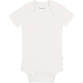 KYTE BABY Short Sleeve Unisex Baby Bodysuits, Rayon Made From Bamboo Material