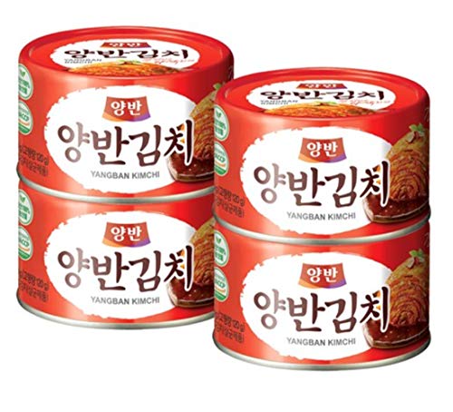 Yangban Kimchi Can Korean Kimchi (160g x 4ea)