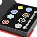 Pokemon Gym Badges Set of 8PCS (Black)