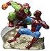 Westland Giftware Magnetic Ceramic Salt and Pepper Shaker Set, Spider-Man Vs. Green Goblin, Multicolor