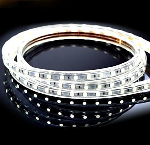 LED Strip Lights Kit, COLINKIND Waterproof Outdoor Daylight White LED Rope Lights 10ft 5050 SMD 110V Party Wedding LED String Lights with Plug for Chrismas Festival Decor DIY LED Lighting