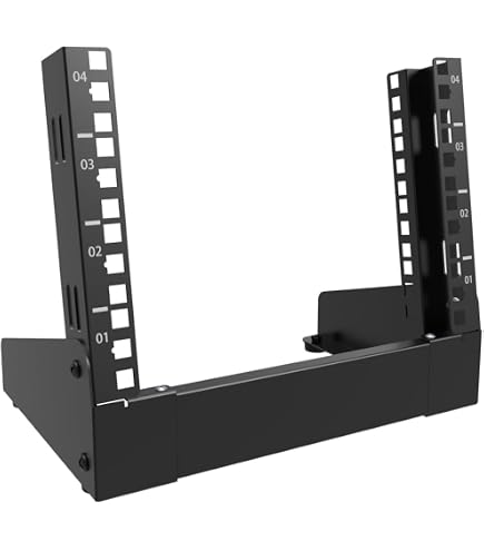 Vertical Rack 3U 19-Inch Steel - Wall Mount Server Rack For IT & AV ...