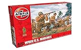 Airfix A00716 WWII US Marines Figures 1:72 Military Soldiers Plastic Model Kit