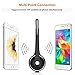 YAMAY Wireless Headset, Wireless Headphones with Mic Charging Dock Noise Canceling Headset Support Dual Phones Connection Hands Free for iPhone Android Cell Phones Office Car Trucker Drivers