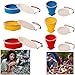 Wealers Collapsible Travel Mug Silicone Bpa-Free 7 Ounce Foldable Cup Dishwasher Safe Pop up Cup. Cool Funny Unique Camping Travelling Gear Supplies Accessory.