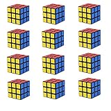 Lebbeen Mini Cubes Party Favors Cube Puzzle (12 Pack)