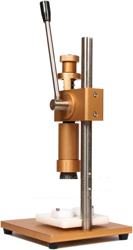 ZGUO Manual Perfume Crimper Bottle Capper Perfume Press Capping Machine Perfume Cover Crimping Machine Perfume Package Machine Perfume Spray Crimper Bottle Sealing Machine ((15mm))