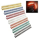 customTAYLOR33 Warhawk/Mohawk Decals (Rubber Warhawk & Helmet not Included) Many Colors (Special Edition Purple)