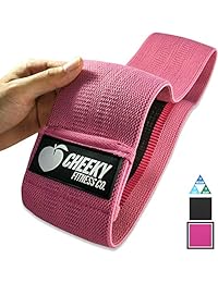 Cheeky Fitness bandas para botas, banda de cadera antideslizante de tela suave, bandas de resistencia para piernas y culata