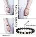 Thunaraz 7PCS Tiger/Lion/Dragon/Panther/Fox/Skull/Solider Charm Lava Onyx Bracelet Men Women 8MM (C: Multiple Stone)