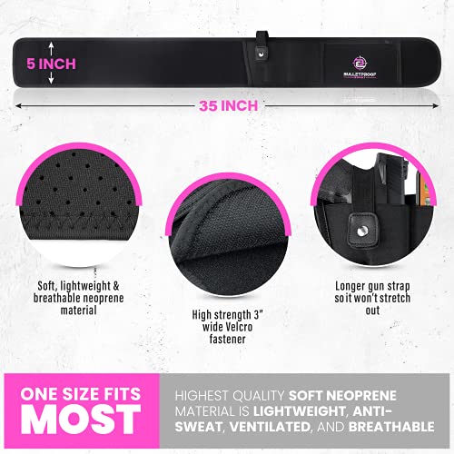 Bulletproof Bunny Ultimate Belly Band Holster for Concealed Carry for