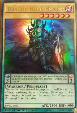 YU-GI-OH! - Dragon Horn Hunter (DUEA-ENSP1) - Sneak Peek Promos - Limited Edition - Ultra Rare