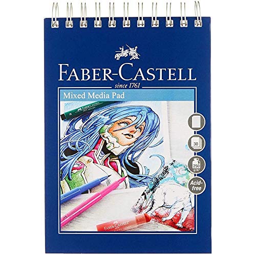 Faber-Castell Creative Studio Mischtechnik-Block, A3 250 g / m² Block mit 30 Blatt