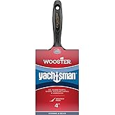 Wooster Z1120-4 Paintbrush, 4-Inch , White