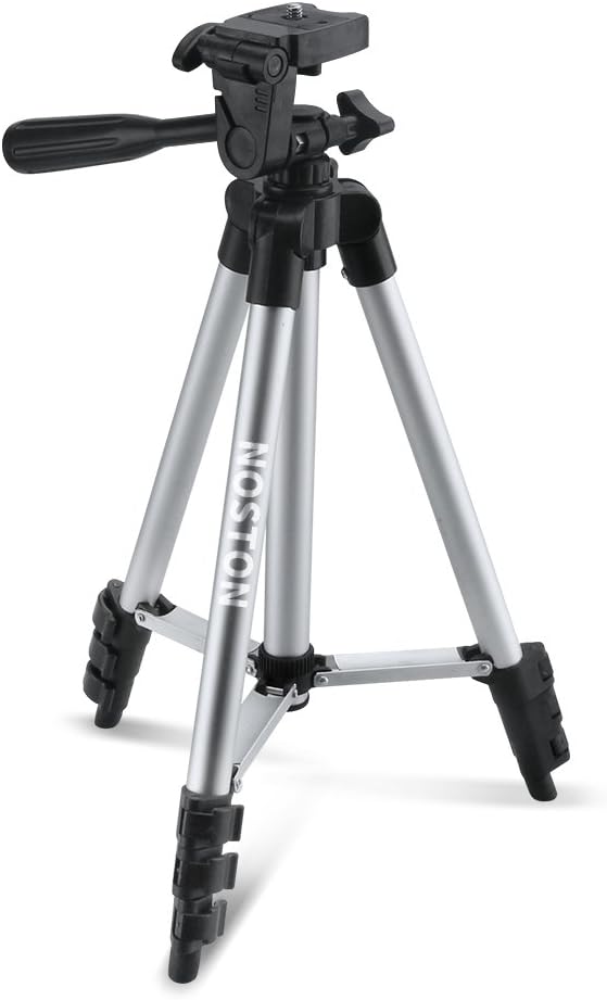 NOSTON 40 Inch Aluminum Camera Tripod For Canon, Nikon, Panasonic,Samsung,Sony,Olympus,Pentax Microfiber