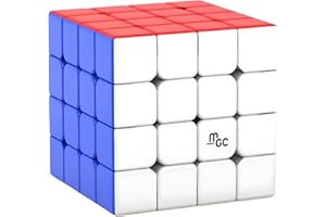 Bukefuno Yongjun MGC 4x4 M Magnetic Speed Puzzle Cube YJ MGC 4x4x4 M Magic Cube Magnetic Stickerless
