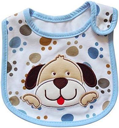 Lovely Cute Cartoon Pattern Toddler Baby Waterproof Saliva Towel Baby Bibs