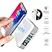 LFXD Qi Wireless Portable Charger, 6700mAh Fast Charging Power Bank with LED Digital Display External Battery Pack 2 in 1 for iPhone X, iPhone 8, 8 Plus, iPad, Samsung Galaxy S8, S8 Plus