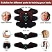 zociko ABS Stimulator Muscle Toner, Abdominal Toning Belt Muscle Smart EMS Body Trainer, USB Rechargeable LCD Display 6 Modes & 9 Levels Wireless Portable Unisex Fitness Training Fat Burnin