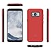 PATCHWORKS Samsung Galaxy S8 Case, ITG Level Case Red - Military Grade Certified Drop Protection, Impact Disperse Technology System for Samsung Galaxy S8
