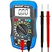HoldPeak Digital Multimeter Tester 2000 Counts HP-36C Manual Rangingfor AC/DC Voltage Meter, Amp Volt Ohm Current Resistance Diode hFE Temperature Battery Testing with Backlight