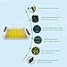 Yunt 24 Digital Clear Egg Automatic Incubator Hatcher Temperature Control Automatic Egg Turning for Chicken Duck Quail Birds