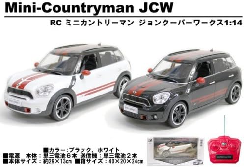Amazon Co Jp ライセンス公認ラジコン ミニカントリーマン ジョンクーパーワークス １ １４ ホワイト ホビー 通販