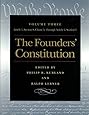 The Founders' Constitution, Volume 3