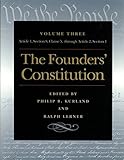 The Founders' Constitution, Volume 3