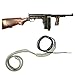 IdealHouse 2 Pack Gun Bore Snake Gun Maintenance Barrel Cleaner Tools .17 .22 Cal .308 .380 9mm .270 7mm Caliber 12GA Rifle Pistol Shotgun Cleaning (Choose More Calibers)