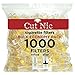 Cut-Nic Disposable Cigarette Filters - Bulk Economy Pack (1000 Per Pack)