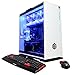 CYBERPOWERPC BattleBox Essential GXi10960CPG Desktop (Intel i7-8700 3.2GHz, 16GB DDR4, NVIDIA GeForce GTX 1060 6GB, 120GB SSD, 1TB HDD, WiFi & Win10 Home) White