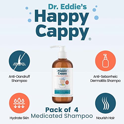 Happy Cappy Dr. Eddie’s Medicated Shampoo For Children, Treats Dandruff