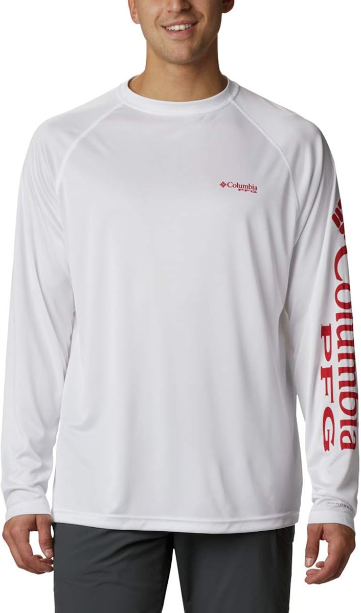 Columbia Mens PFG Terminal Tackle Long Sleeve Shirt: Clothing