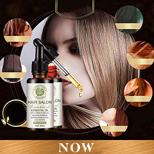 Hair Salon Essential Oil, 2021 Hair Care Premium Treatment Essential Oil For Beautiful Hair