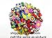 100pcs PVC Different Shoe Charms for Croc & Bracelet Wristband Kids Party Birthday Gifts