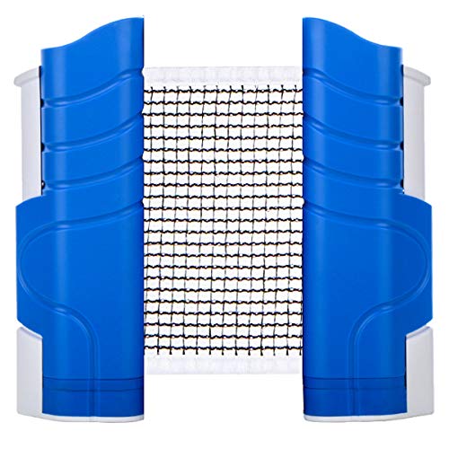 image for Luniquz Retractable Table Tennis Net and Post 70