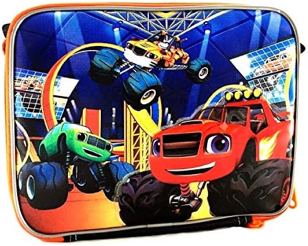 Nickelodeon Blaze and the Monster Machines Lunch Box Cartoon Picnic Food Box