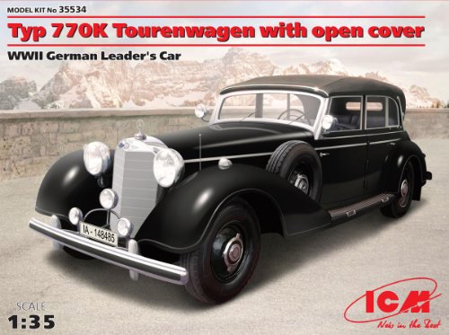 ICM Models Typ 770K Tourenwagen Car with Open Cover