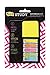 Post-it Notebook Kit, 2 in x 2 in Full Adhesive Notes, 25-Sheet Pad, 1/2-Inch Arrow Flags, 5-Colors, 100-Flags (ED-FLIPOUTM)