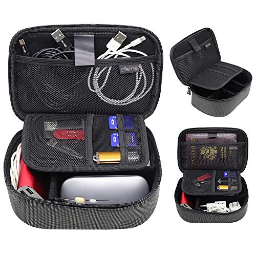 sisma Travel Cords Organizer Universal Small Electronic Accessories Carrying Bag for Phone