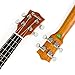 Electric Acoustic Ukulele Soild Spruce 23 Inch Concert Ukelele Uke Hawaii Guitar