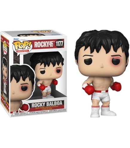 Amazon.com: Funko Rocky IV - Rocky Balboa with USA Flag Shorts +