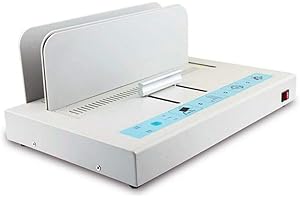 EAPMIC Thermal Binding Machine, 110V Hot Glue Binding Machine A4 Document Contract Heat Binder Electric Book Binder 1-50MM Binding Thickness