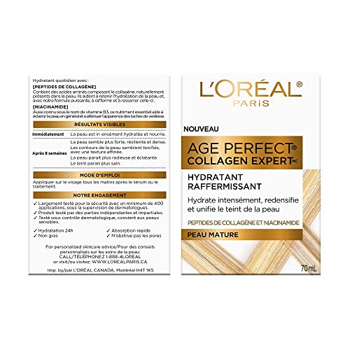 L’OREAL PARIS AGE PERFECT COLLAGEN EXPERT ANTI-AGING DAY MOISTURIZER 2.5 OZ