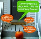 1 X Pressure Sensitive SCREAMING DOORMAT Halloween Decoration BATTERY OPERATED (Just Place It Under Your Doormat) ()