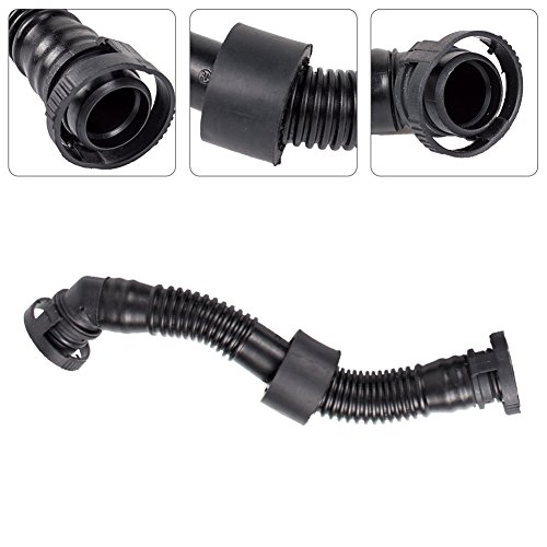 runmade 2pcs Secondary Air Injection Pump Hose Pipe SAI for VW Jetta Bora Golf MK4 AUDI A3 TT S3