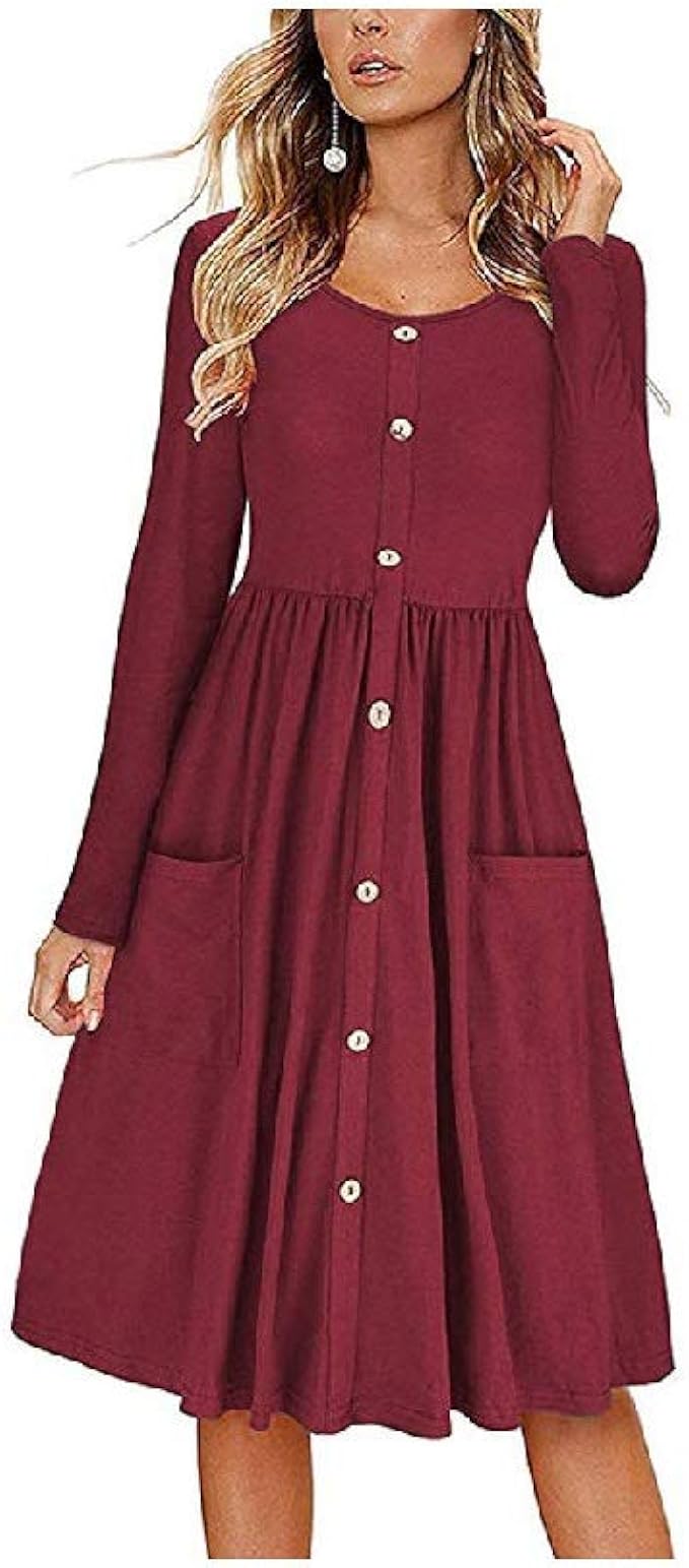 Kleid Mit Langen Ärmeln Winter Kleid Mit Langen Ärmeln Winter