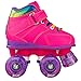 Crazy Skates Dream Roller Skates for Girls with LED Light-up Wheels - Pink (Size: US Mens j13 | US Ladies j13 | EU 31)